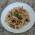 Fettuccine com molica de chester defumado