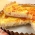 Quiche de queijo e peito de peru