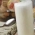Smoothie de gua de Coco com Figos Frescos e Sorvete de Coco