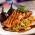 Fil de Salmo com cuscuz marroquino e figos frescos caramelizados